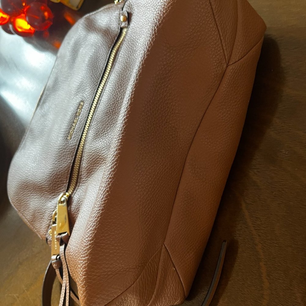 Michael Kors Rhea Pebbled Backpack - Picture 7 of 15